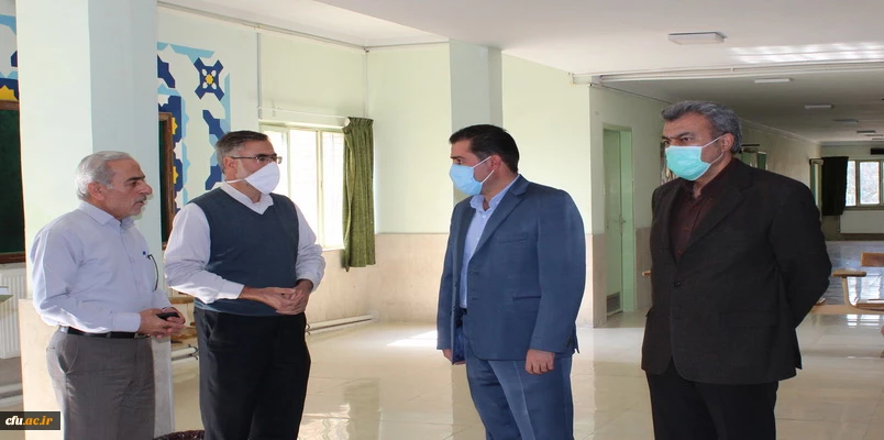 بازدید مدیر امور پردیس های دانشگاه فرهنگیان استان قزوین به همراه مدیر کل آموزش و پرورش استان از روند برگزاری مصاحبه داوطلبان ورود به دانشگاه فرهنگیان 3