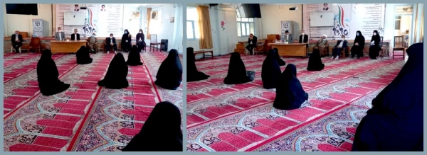 نشست هیأت رئیسه دانشگاه فرهنگیان استان با عوامل اجرایی و مصاحبه گران دانشگاه فرهنگیان خوزستان