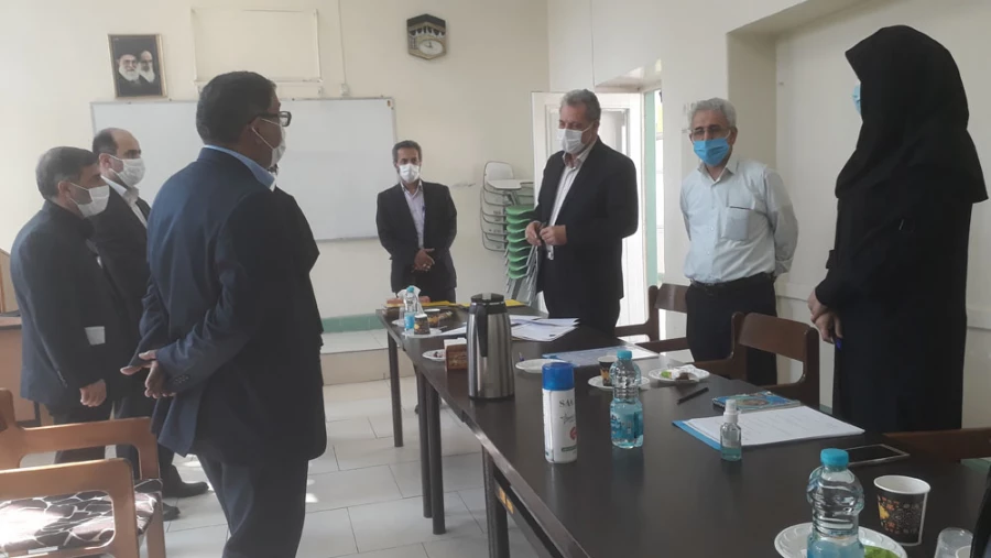 بازدید دکتر انصاری راد در خصوص فرآیند مصاحبه، جهت پذیرش داوطلبان دختر چند برابر ظرفیت دانشگاه فرهنگیان در مرکز آموزش عالی شهید شرافت 3