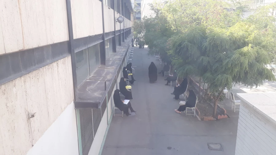 بازدید دکتر انصاری راد در خصوص فرآیند مصاحبه، جهت پذیرش داوطلبان دختر چند برابر ظرفیت دانشگاه فرهنگیان در مرکز آموزش عالی شهید شرافت 4