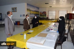 بازدید مدیر امور پردیس های دانشگاه فرهنگیان کرمانشاه از روند اجرای مصاحبه داوطلبان ورود به دانشگاه فرهنگیان 2