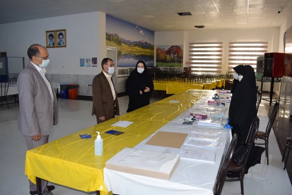 بازدید مدیر امور پردیس های دانشگاه فرهنگیان کرمانشاه از روند اجرای مصاحبه داوطلبان ورود به دانشگاه فرهنگیان 2