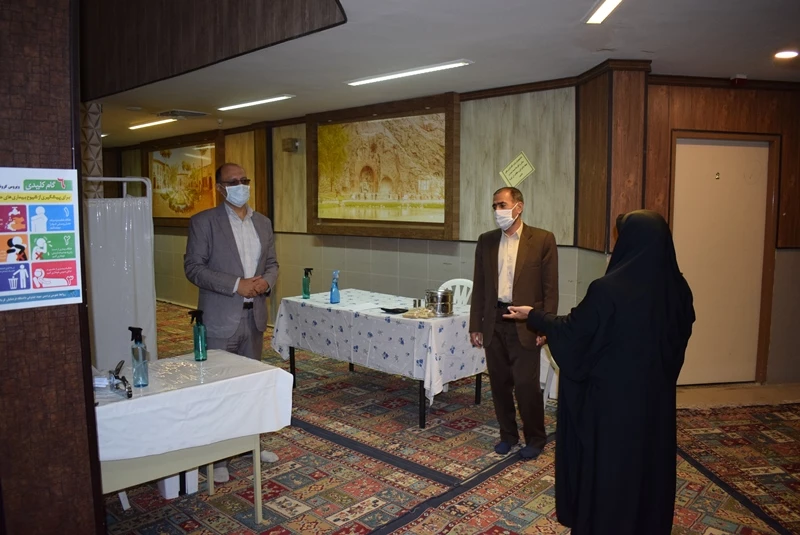 بازدید مدیر امور پردیس های دانشگاه فرهنگیان کرمانشاه از روند اجرای مصاحبه داوطلبان ورود به دانشگاه فرهنگیان 3