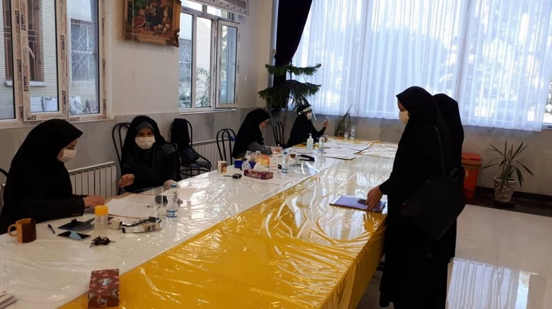 بازدید مدیر امور پردیس های دانشگاه فرهنگیان کرمانشاه از روند اجرای مصاحبه داوطلبان ورود به دانشگاه فرهنگیان 6