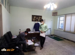 بازدید مدیر امور پردیس های دانشگاه فرهنگیان کرمانشاه از روند اجرای مصاحبه داوطلبان ورود به دانشگاه فرهنگیان 9