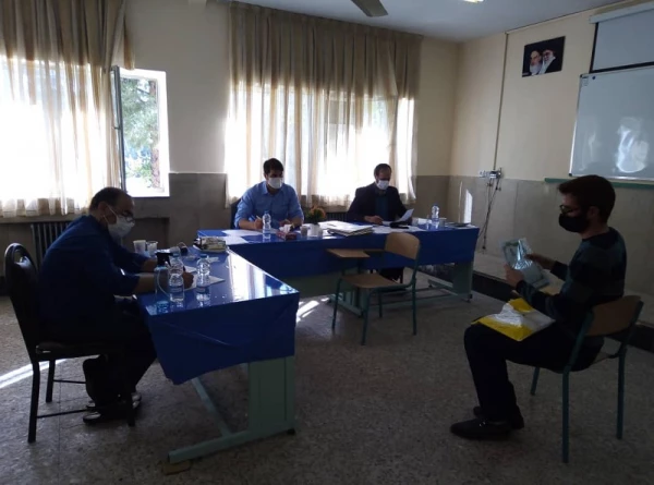 بازدید مدیر امور پردیس های دانشگاه فرهنگیان کرمانشاه از روند اجرای مصاحبه داوطلبان ورود به دانشگاه فرهنگیان 10