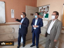 بازدید دکتر انصاری راد از فرایند مصاحبه داوطلبان ورودی  1399 در پردیس مفتح 3