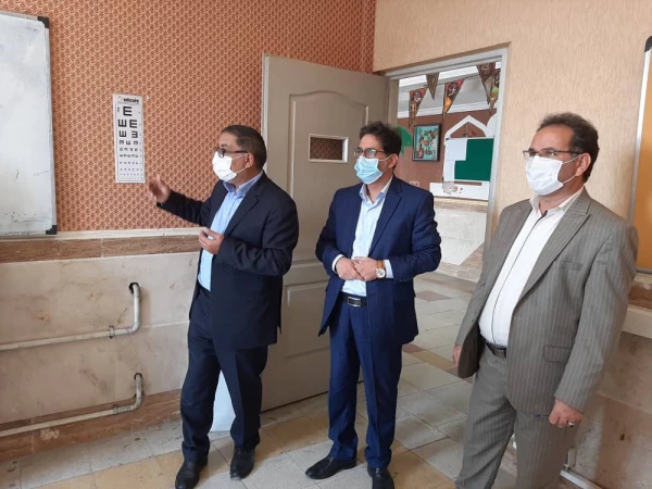 بازدید دکتر انصاری راد از فرایند مصاحبه داوطلبان ورودی  1399 در پردیس مفتح 3