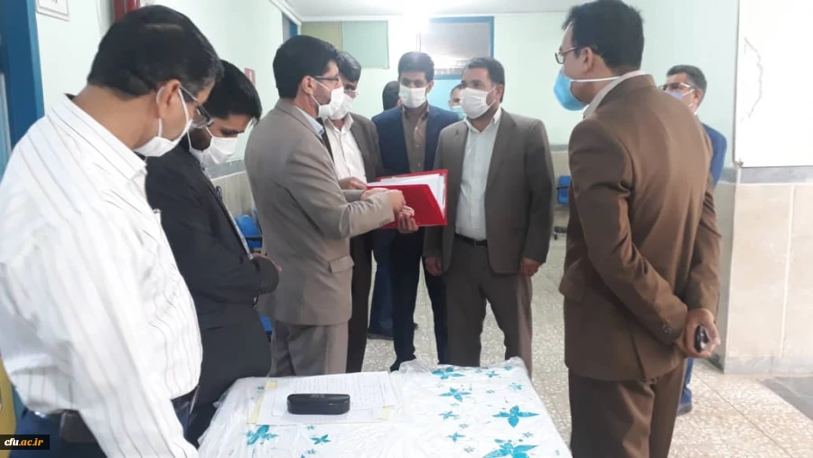 بازدید نماینده اعزامی وزارت آموزش و پرورش از فرایند انجام مصاحبه معرفی شدگان چند برابر ظرفیت دانشگاه فرهنگیان استان سیستان وبلوچستان