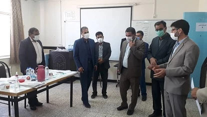 بازدید نماینده اعزامی وزارت آموزش و پرورش از فرایند انجام مصاحبه معرفی شدگان چند برابر ظرفیت دانشگاه فرهنگیان استان سیستان وبلوچستان