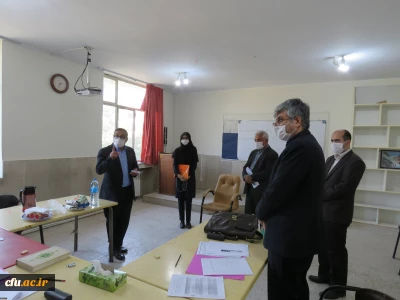 بازدید معاون دانشجویی از  فرآیند مصاحبه داوطلبان چند برابر ظرفیت دانشگاه فرهنگیان 