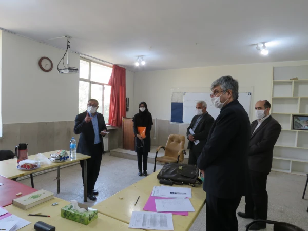 بازدید معاون دانشجویی از  فرآیند مصاحبه داوطلبان چند برابر ظرفیت دانشگاه فرهنگیان  2