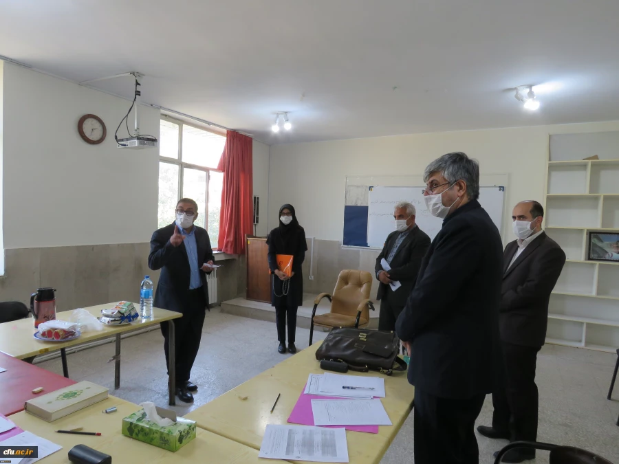 بازدید معاون دانشجویی از  فرآیند مصاحبه داوطلبان چند برابر ظرفیت دانشگاه فرهنگیان  2