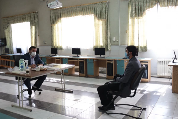 ازدید مدیر کل آموزش و پرورش استان سمنان از روند مصاحبه داوطلبان ورود به دانشگاه فرهنگیان 6