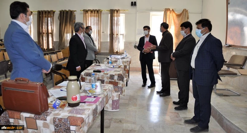 بازدید رئیس گروه تأمین منابع انسانی وزارت آموزش و پرورش از چگونگی برگزاری مصاحبه معرفی شدگان چندبرابر ظرفیت ورود به دانشگاه فرهنگیان خراسان رضوی