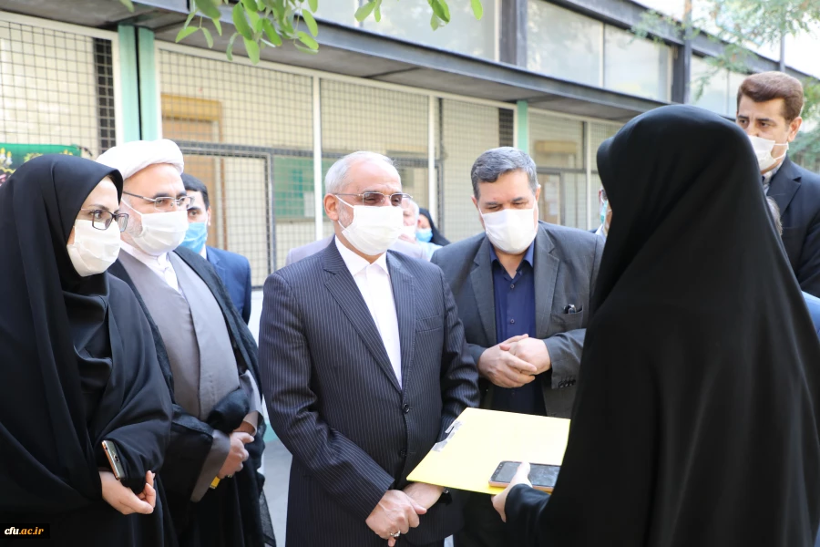 بازدید سرزده وزیر آموزش وپرورش از دو حوزه انجام مصاحبه عمومی و تخصصی داوطلبان دانشگاه فرهنگیان
 4