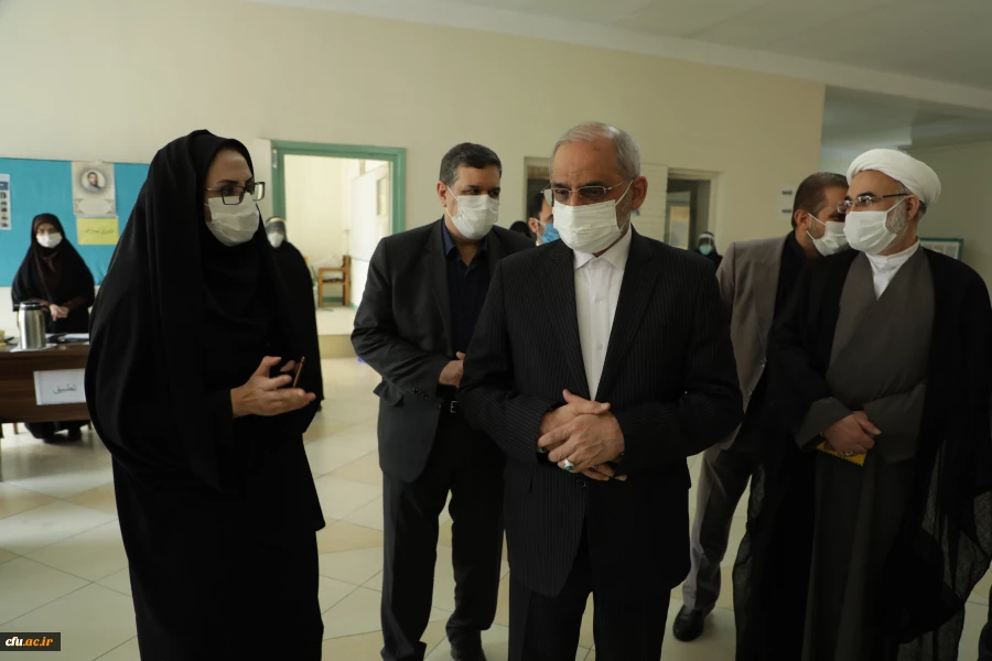 بازدید سرزده وزیر آموزش وپرورش از دو حوزه انجام مصاحبه عمومی و تخصصی داوطلبان دانشگاه فرهنگیان
 6