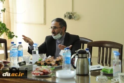 بازدید معاون حقوقی و امور مجلس آموزش و پرورش از مرکز شهید باهنر دانشگاه فرهنگیان