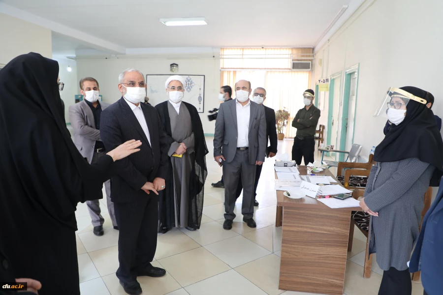 بازدید سرزده وزیر آموزش وپرورش از دو حوزه انجام مصاحبه عمومی و تخصصی داوطلبان دانشگاه فرهنگیان
 7