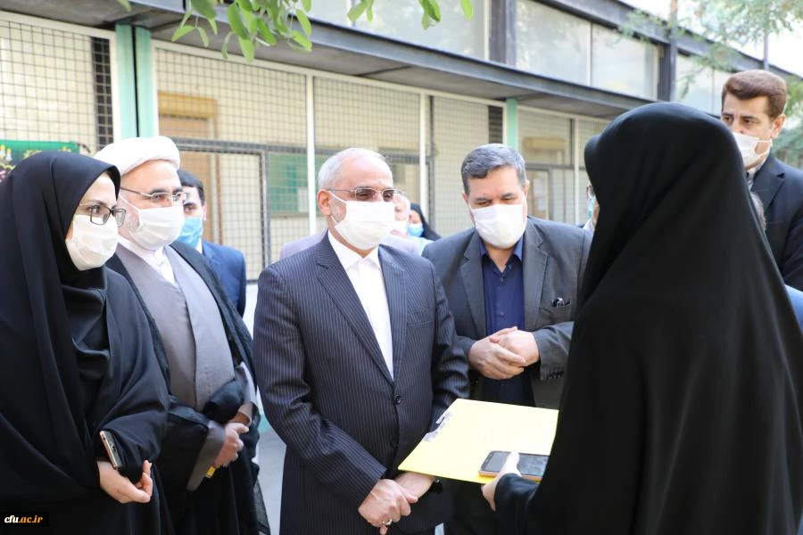 بازدید سرزده وزیر آموزش وپرورش از دو حوزه انجام مصاحبه عمومی و تخصصی داوطلبان دانشگاه فرهنگیان
 3