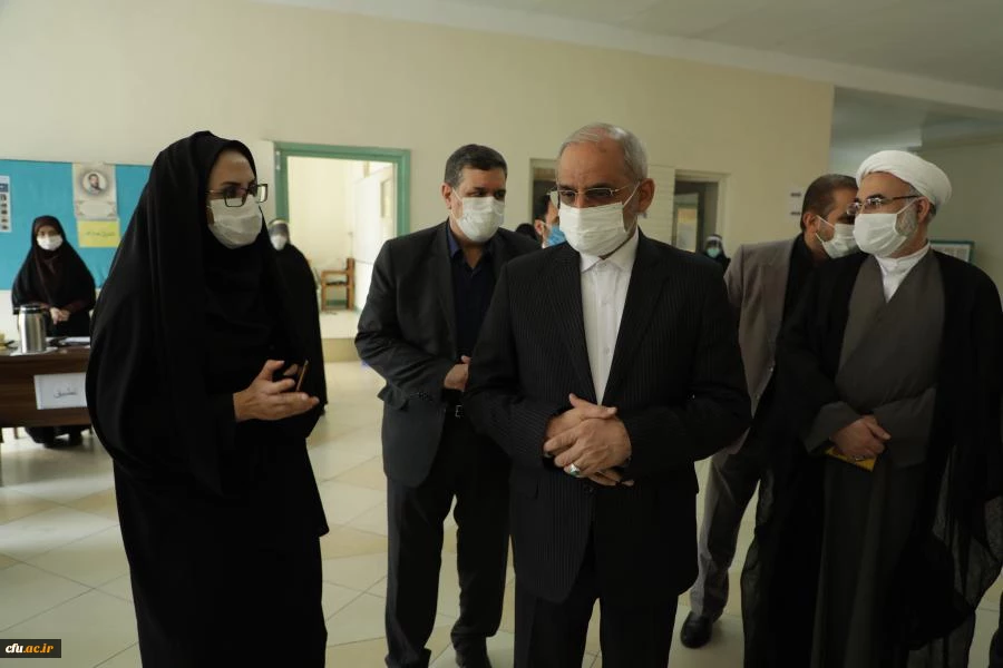 بازدید سرزده وزیر آموزش وپرورش از دو حوزه انجام مصاحبه عمومی و تخصصی داوطلبان دانشگاه فرهنگیان
 5
