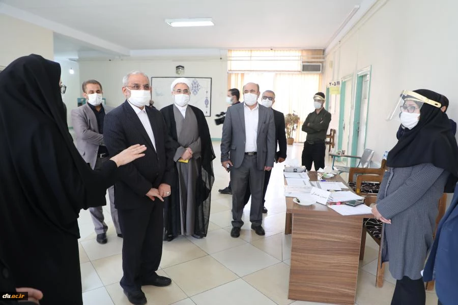 بازدید سرزده وزیر آموزش وپرورش از دو حوزه انجام مصاحبه عمومی و تخصصی داوطلبان دانشگاه فرهنگیان
 6