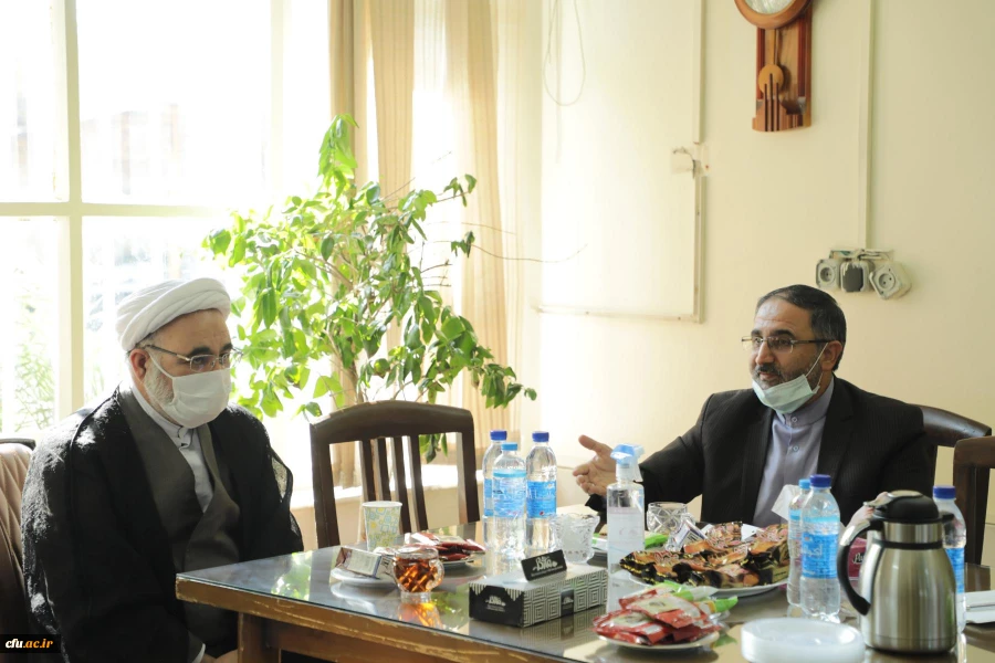 بازدید معاون حقوقی و امور مجلس آموزش و پرورش از مرکز شهید باهنر دانشگاه فرهنگیان