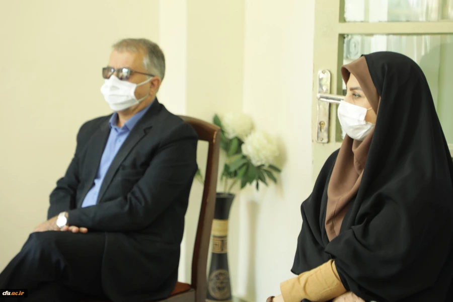 بازدید معاون حقوقی و امور مجلس آموزش و پرورش از مرکز شهید باهنر دانشگاه فرهنگیان