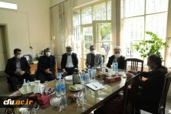 بازدید معاون حقوقی و امور مجلس آموزش و پرورش از مرکز شهید باهنر دانشگاه فرهنگیان