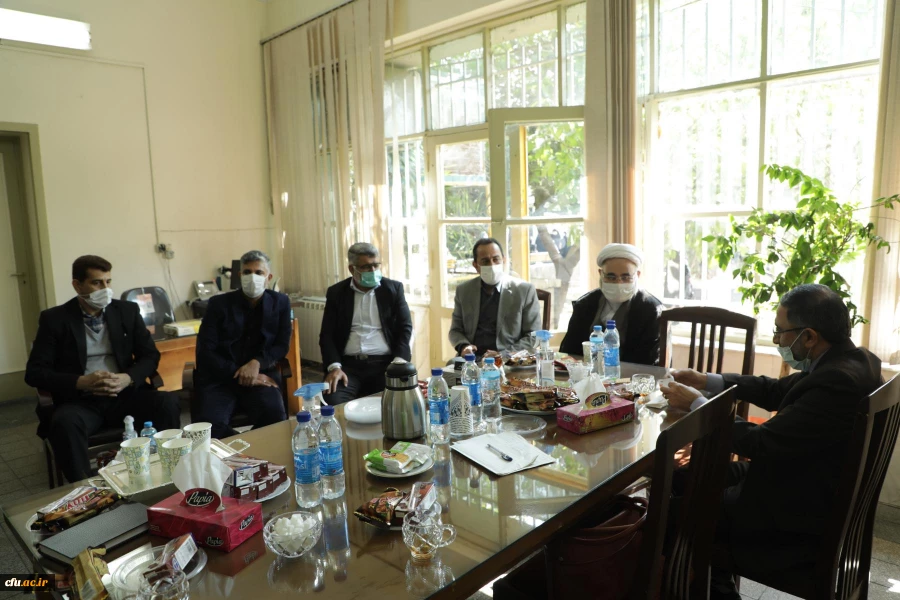 بازدید معاون حقوقی و امور مجلس آموزش و پرورش از مرکز شهید باهنر دانشگاه فرهنگیان
