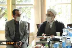 بازدید معاون حقوقی و امور مجلس آموزش و پرورش از مرکز شهید باهنر دانشگاه فرهنگیان