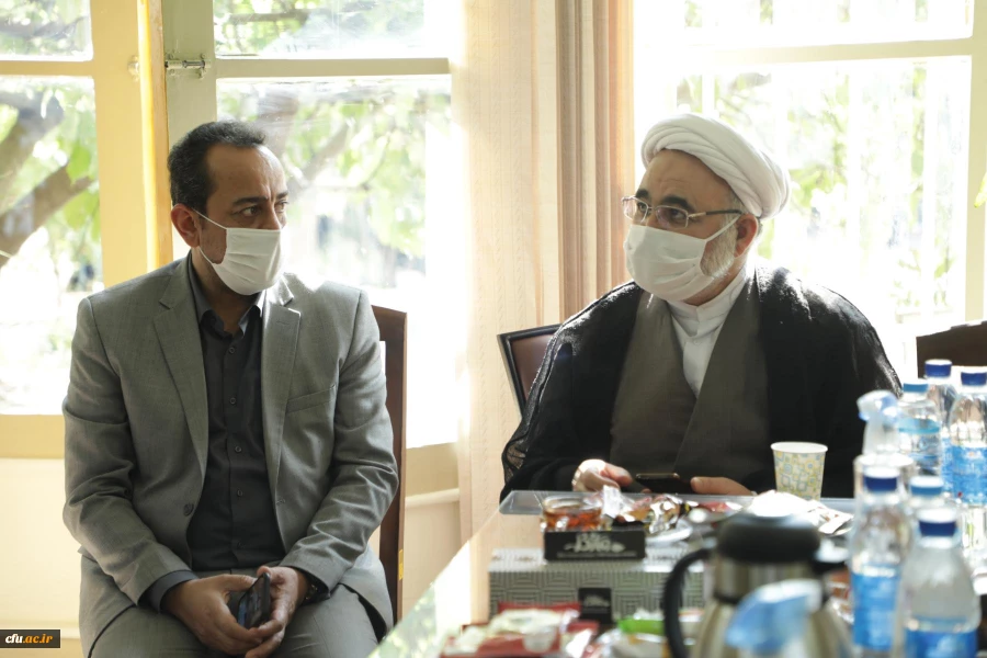 بازدید معاون حقوقی و امور مجلس آموزش و پرورش از مرکز شهید باهنر دانشگاه فرهنگیان