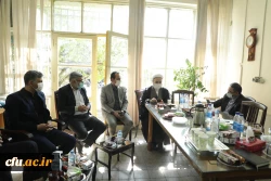 بازدید معاون حقوقی و امور مجلس آموزش و پرورش از مرکز شهید باهنر دانشگاه فرهنگیان