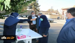 سرپرست اداره کل آموزش و پرورش استان آذربایجان غربی از فرآیند مصاحبه پذیرفته شدگان آزمون سراسری 99 دانشگاه فرهنگیان بازدید کرد 2