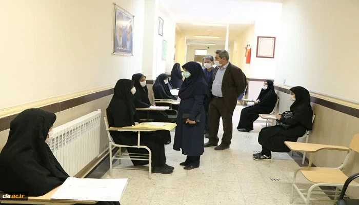 سرپرست اداره کل آموزش و پرورش استان آذربایجان غربی از فرآیند مصاحبه پذیرفته شدگان آزمون سراسری 99 دانشگاه فرهنگیان بازدید کرد 3
