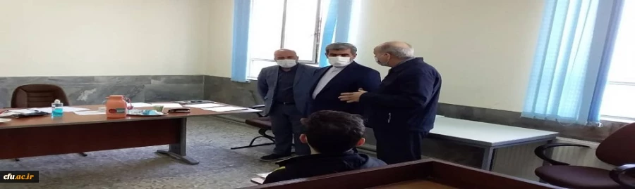 بازدید دکتر قاسمی، مدیرکل آموزش و پرورش استان البرز، از روند مصاحبه پذیرفته شدگان آزمون سراسری 
 3