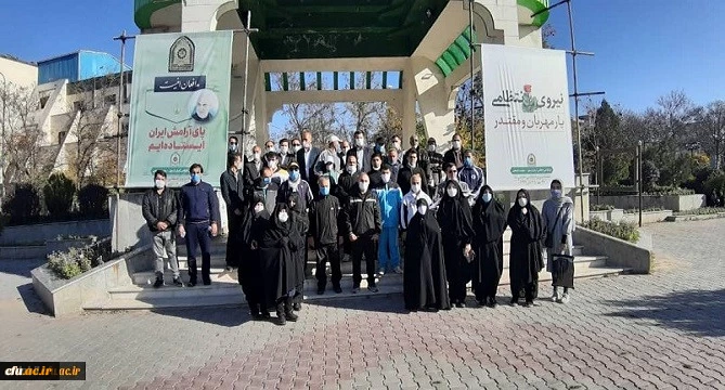 برگزاری همایش پیاده روی کارکنان دانشگاه فرهنگیان استان اردبیل به مناسبت هفته تربیت بدنی
 2