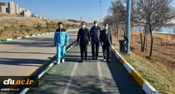 برگزاری همایش پیاده روی کارکنان دانشگاه فرهنگیان استان اردبیل به مناسبت هفته تربیت بدنی
 2