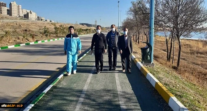 برگزاری همایش پیاده روی کارکنان دانشگاه فرهنگیان استان اردبیل به مناسبت هفته تربیت بدنی
 2