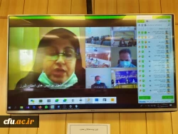 جلسه ویدئوکنفرانس استادان مشاور پژوهشی مراکز و پردیس های سراسر کشور برگزار شد 4