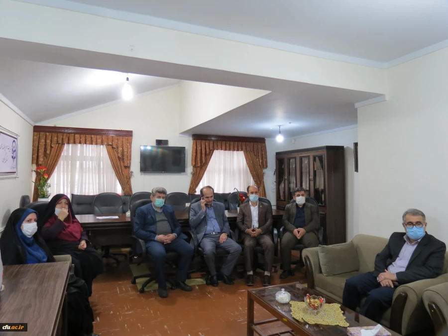 بازدید مدیر کل آموزش و پرورش از دانشگاه فرهنگیان گیلان 4