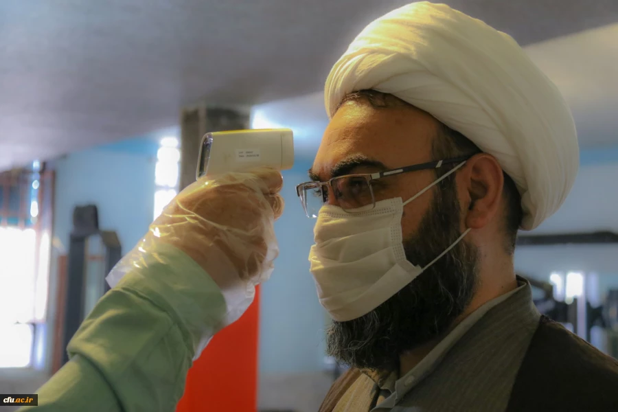 اجرای طرح غربالگری سلامت کارکنان دانشگاه فرهنگیان یزد 9