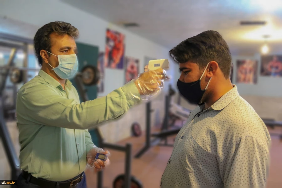 اجرای طرح غربالگری سلامت کارکنان دانشگاه فرهنگیان یزد 10