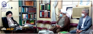 دیدار مدیر دانشگاه فرهنگیان استان خوزستان با آیت الله شفیعی نماینده مردم خوزستان در مجلس خبرگان رهبری 
