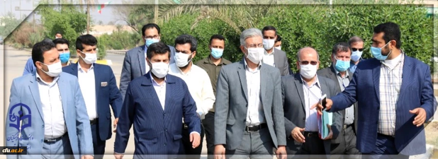 بازدید استاندار استان خوزستان از پردیس رسول اکرم (ص) اهواز