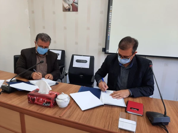 انعقاد تفاهم نامه فی مابین دانشگاه فرهنگیان استان سمنان و اداره کل فنی و حرفه استان 6