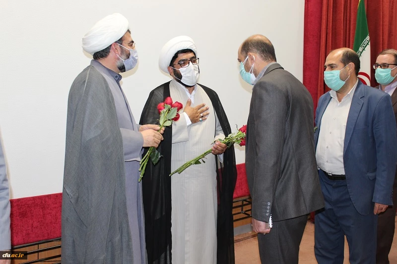 آیین تودیع و معارفه مسئول دفتر نهاد نمایندگی مقام معظم رهبری در دانشگاه فرهنگیان استان لرستان برگزار شد 11