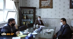  جلسه هماهنگی سی امین جشنواره قرآن و عترت دانشگاه فرهنگیان با حضور نماینده سازمان مرکزی دانشگاه