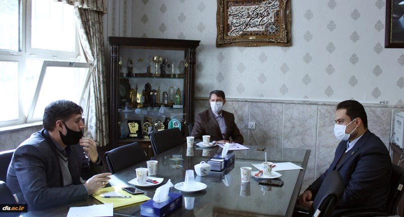  جلسه هماهنگی سی امین جشنواره قرآن و عترت دانشگاه فرهنگیان با حضور نماینده سازمان مرکزی دانشگاه