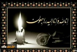 پیام تسلیت مدیر امور پردیس های دانشگاه فرهنگیان فارس  2